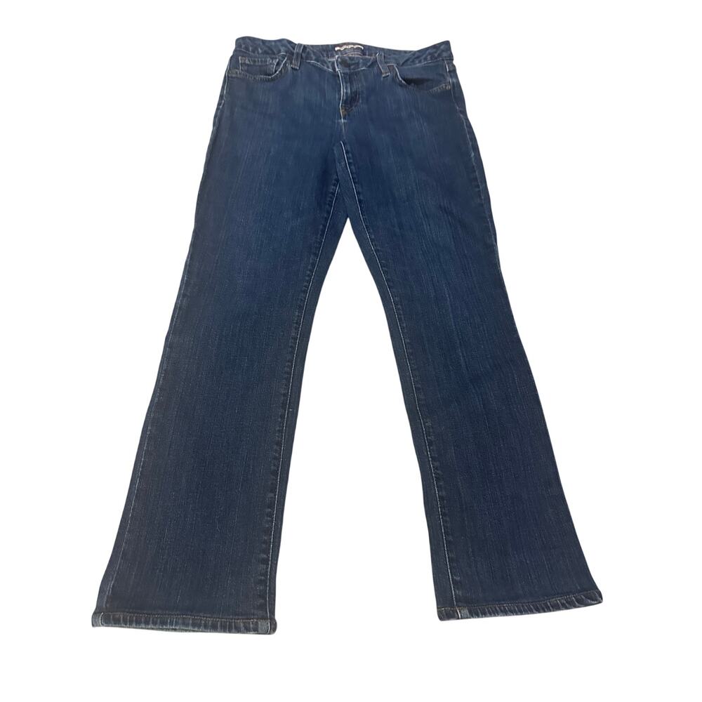Vintage Y2K Tommy Hilfiger Dark Blue Denim Classic Straight Leg Jeans Size 6S